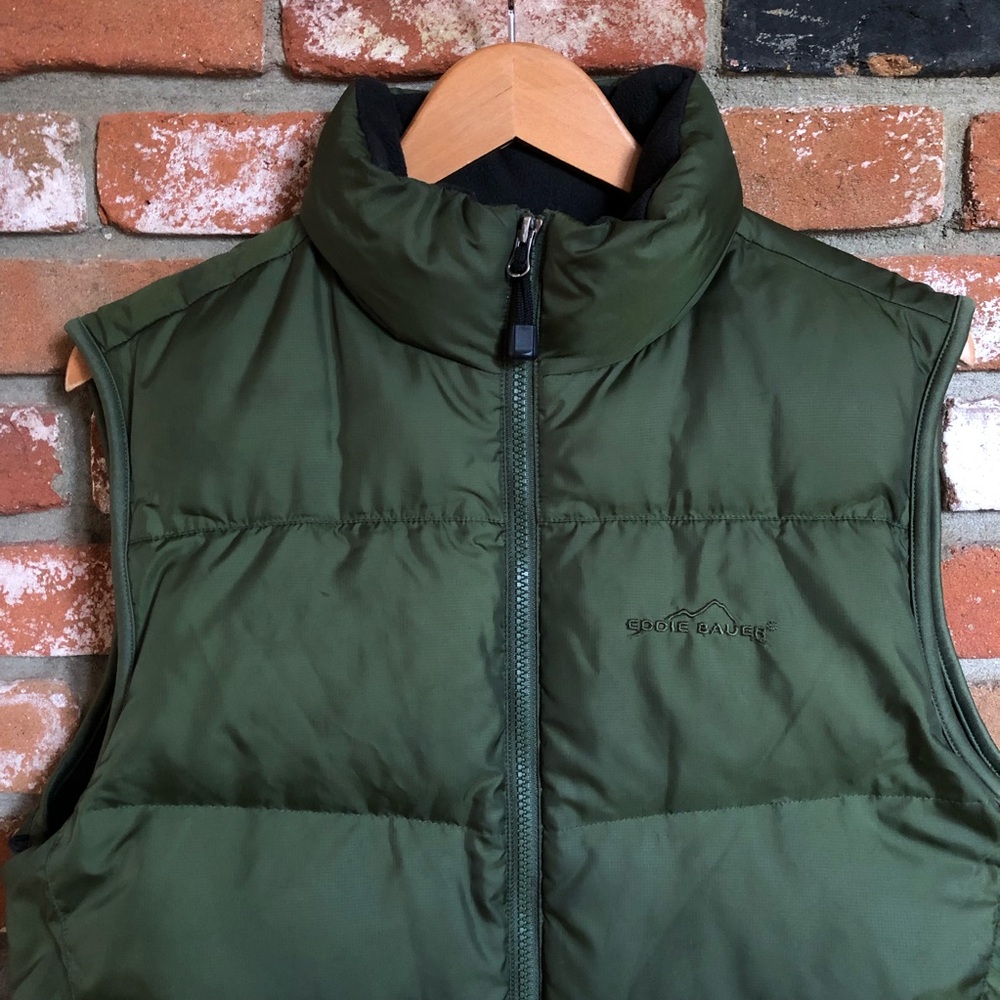 Eddie Bauer EB700 Goose Down Puffer Outdoor Hiking Camping Vest - Picture 3 of 14